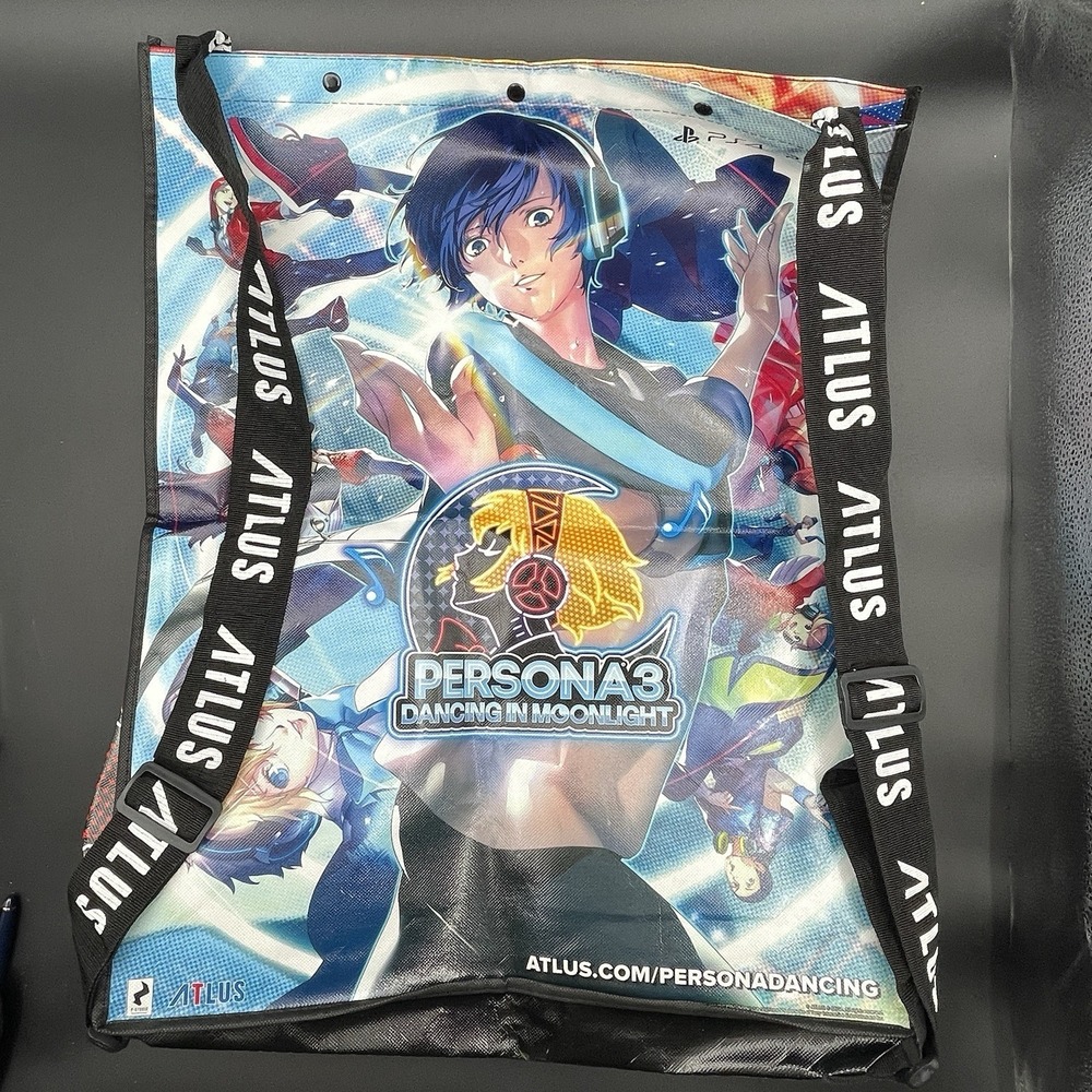 Persona 3 Persona 5 Dancing Game Promo Tote Bag Atlus PS4 PS Vita Shopper‎